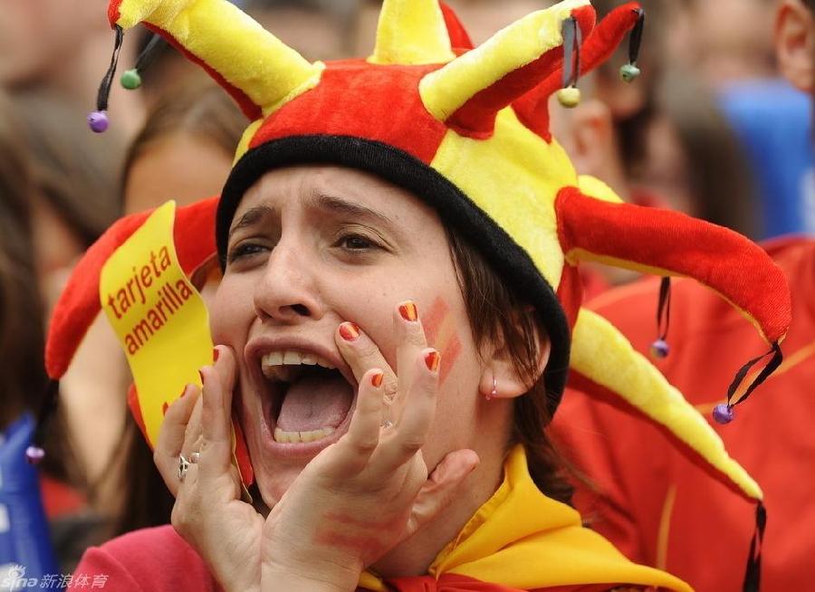 Las aficionadas guapas españolas del Mundial