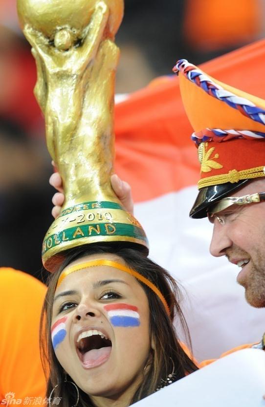 Las aficionadas guapas holandesas del Mundial
