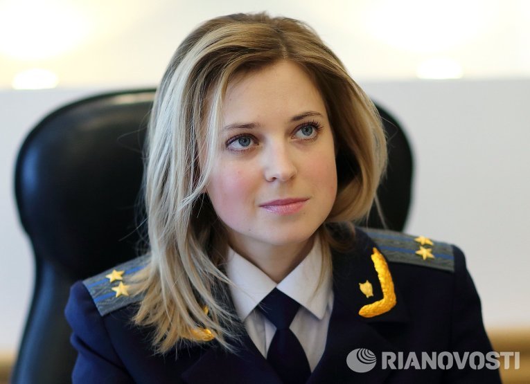 Nuevas fotos de Natalia Poklonskaya, la Fiscal General de Crimea