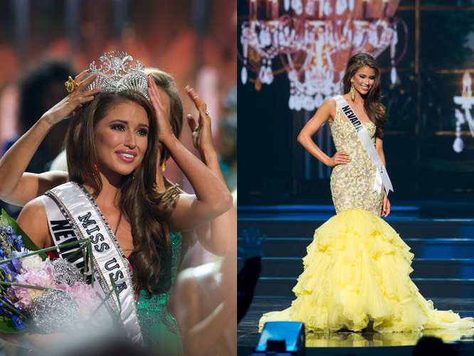 Bella latina Nia Sánchez se corona Miss USA 20143