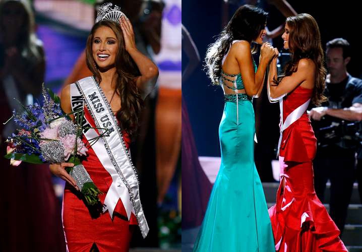 Bella latina Nia Sánchez se corona Miss USA 20145