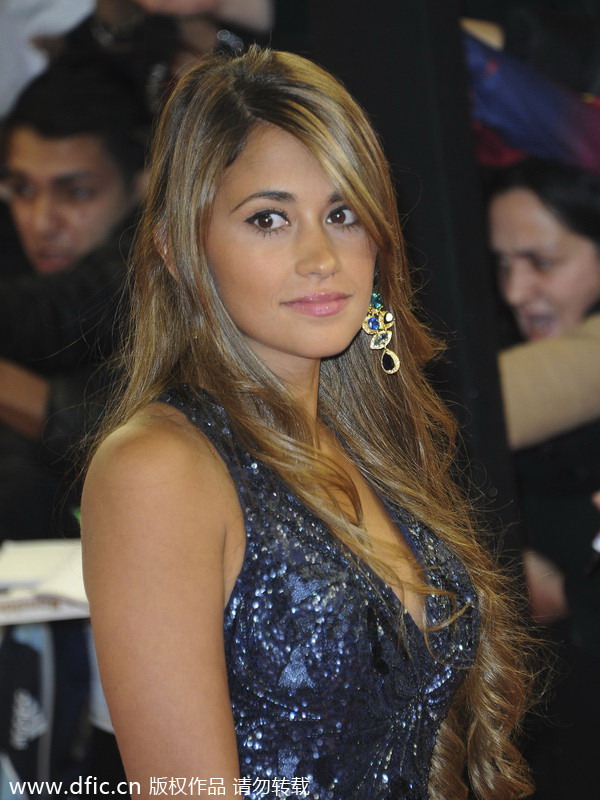 Antonella Roccuzzo, esposa de Lionel Messi