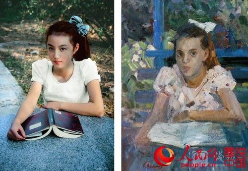 Estudiantes de la Universidad de Pékin le dan vida a famosas pinturas mundiales