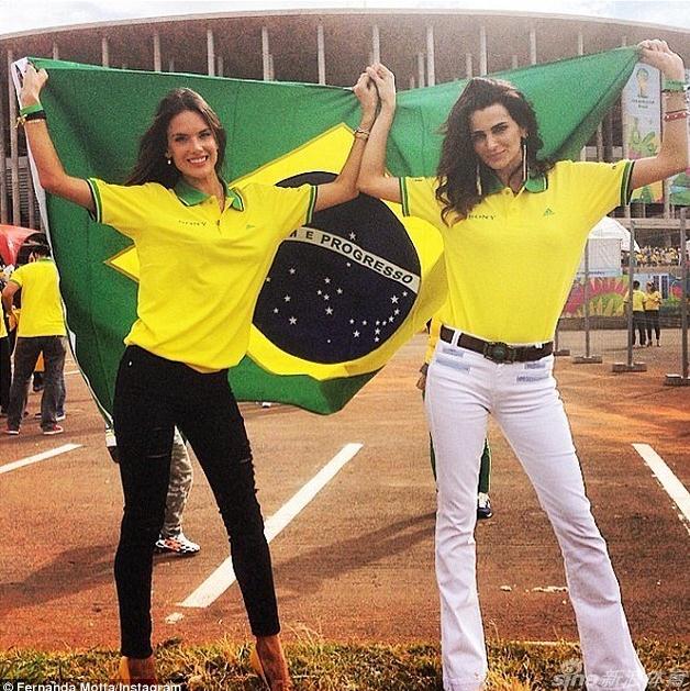 Modelos brasileñas presumen atributos para el Mundial