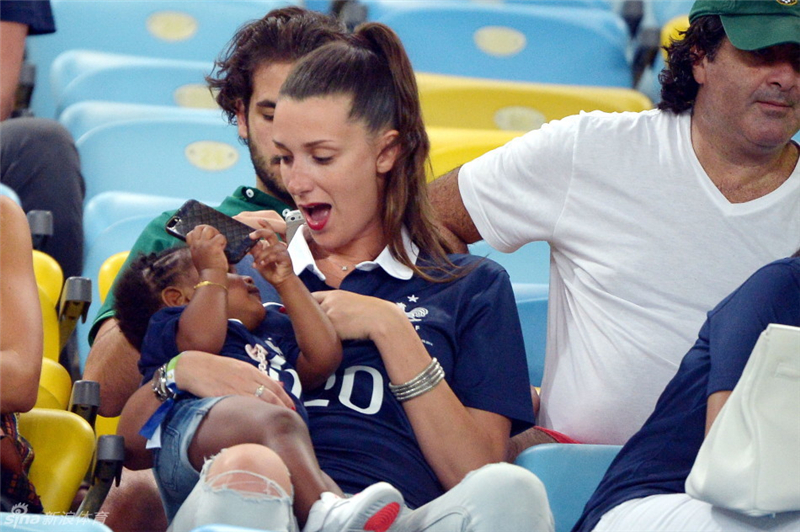 Las esposas guapas de la selección francesa