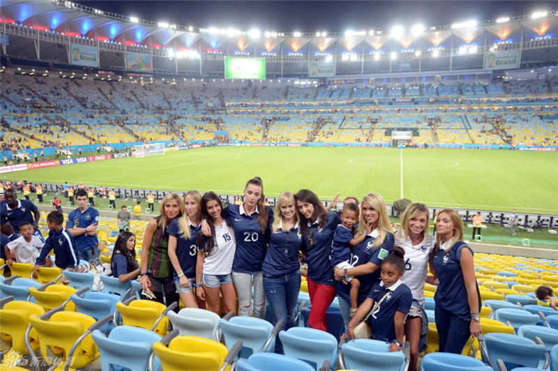 Las esposas guapas de la selección francesa