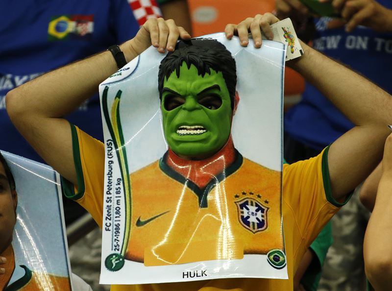 ¡El cromo de Hulk!