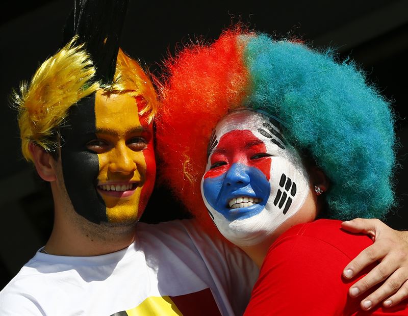 El abrazo entre Alemania y Corea del Sur