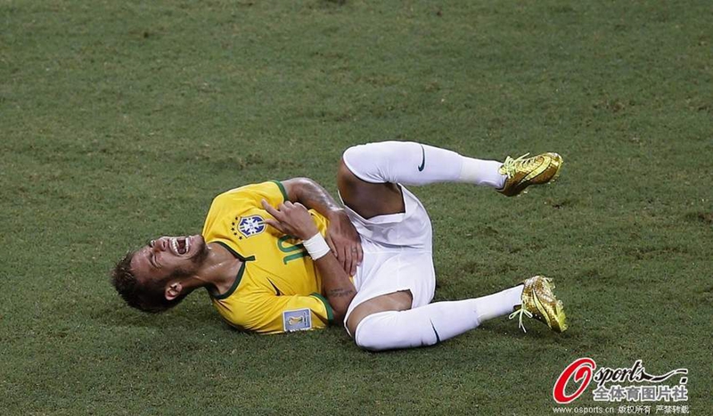 Neymar, Mundial 2014, Brasil, Colombia, futbol