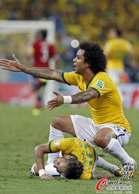 Neymar, Mundial 2014, Brasil, Colombia, futbol