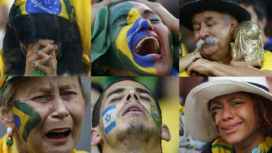 Brasil llora una histórica y humillante goleada ante Alemania