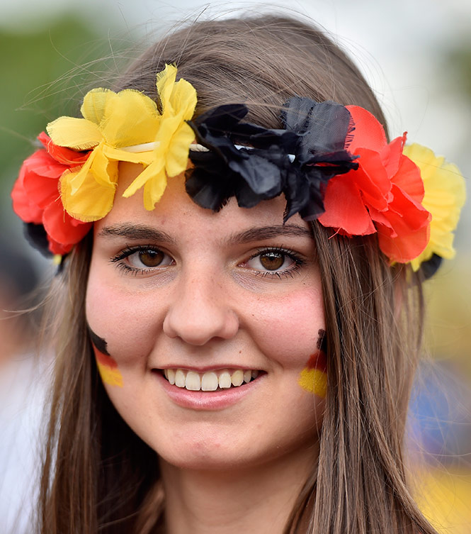 Brasileñas y alemanas, bellezas en semifinales