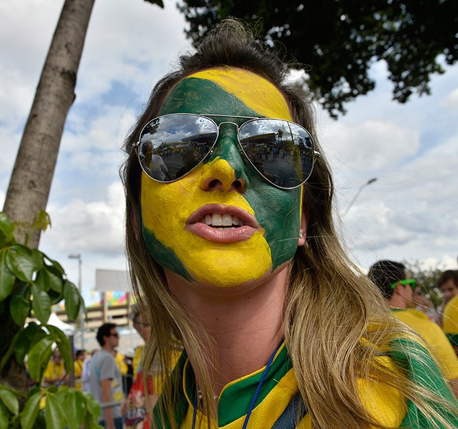 Brasileñas y alemanas, bellezas en semifinales