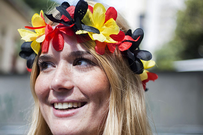 Brasileñas y alemanas, bellezas en semifinales