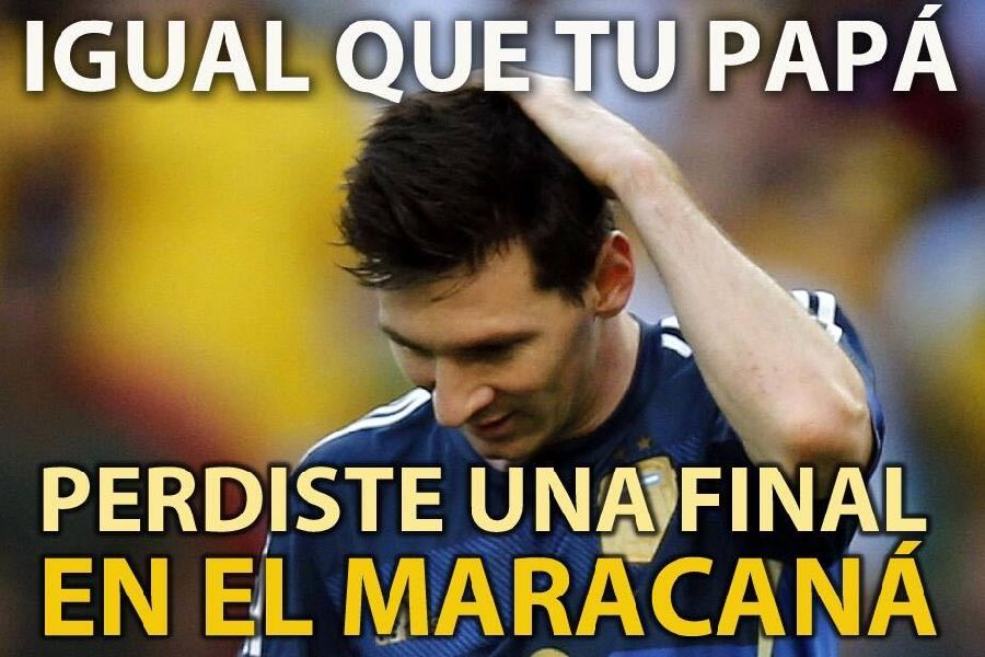 FOTOGALERÍA: Messi no brilló en la final, pero sí en los memes