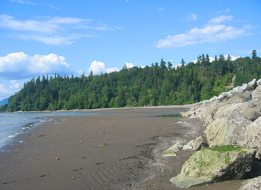 Shipwreck Beach, Vancouver, Canadá Shipwreck Beach, Vancouver, Canadá