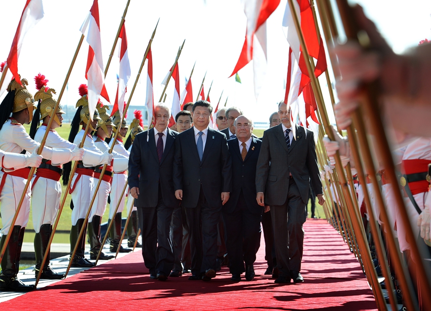 Celebran legisladores brasileños relaciones con China durante visita de Xi Jinping al Congreso1