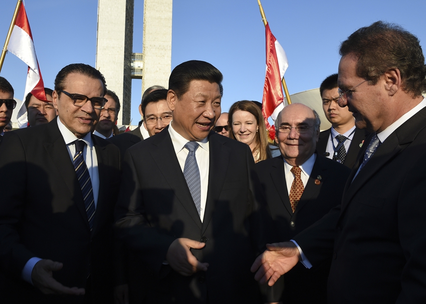 Celebran legisladores brasileños relaciones con China durante visita de Xi Jinping al Congreso2
