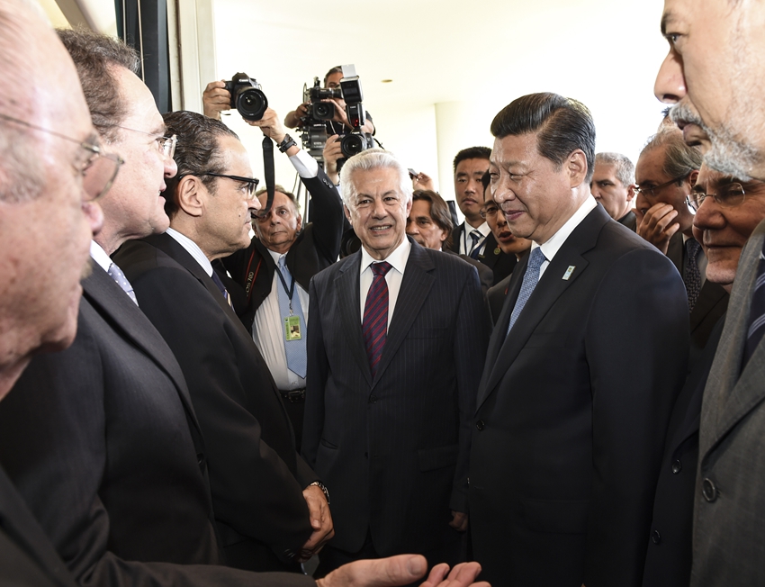 Celebran legisladores brasileños relaciones con China durante visita de Xi Jinping al Congreso4