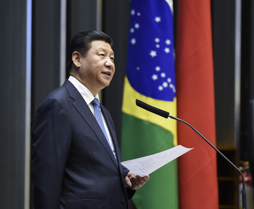 Presidente chino propone asociación más estrecha y sólida entre los miembros de BRICS2