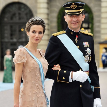 Aparecen fotos de Letizia trabajando como edecán en México1