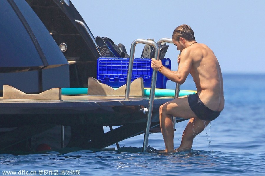 Fotos polémicas de Mario Götze y su novia en vacaciones