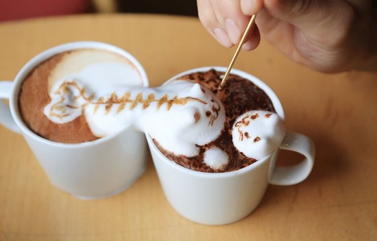 ¡Arte del latte ya puede ser en 3D!