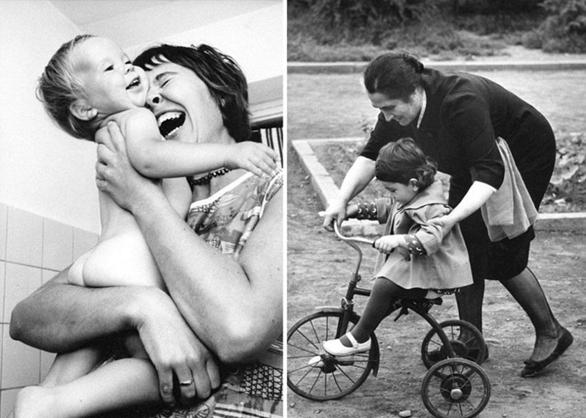 El amor es eterno: fotos conmovedoras entre padres e hijos hace medio siglo9