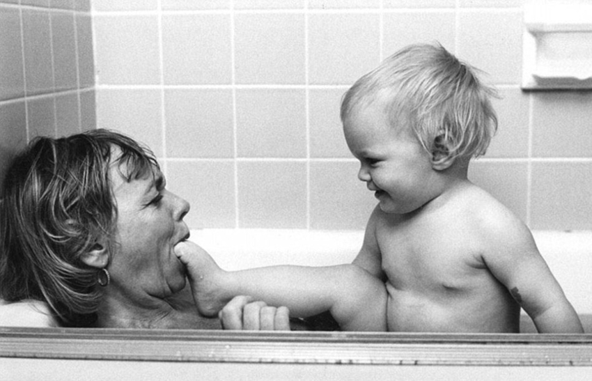 El amor es eterno: fotos conmovedoras entre padres e hijos hace medio siglo7
