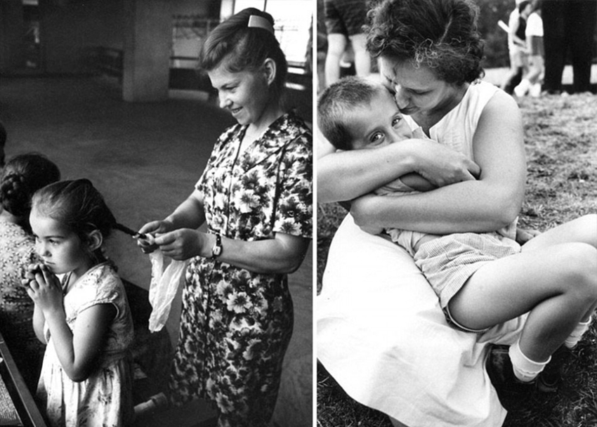 El amor es eterno: fotos conmovedoras entre padres e hijos hace medio siglo2