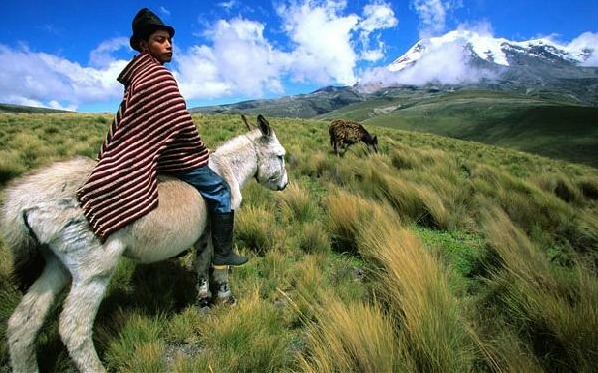 Más alejado del centro de la tierra - Ecuador, Montaña Chimborazo 距离地心最远的地方——厄瓜多尔，钦博拉索山