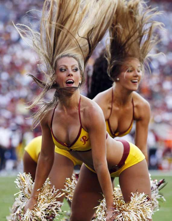 Súper sexy cheerleaders en la NFL 5
