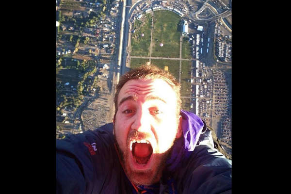 Los 10 selfies más extremos jamás tomados