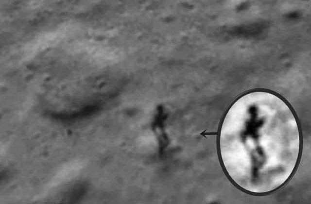 Explican misterio de “figura humanoide” en la Luna; explicación no convence