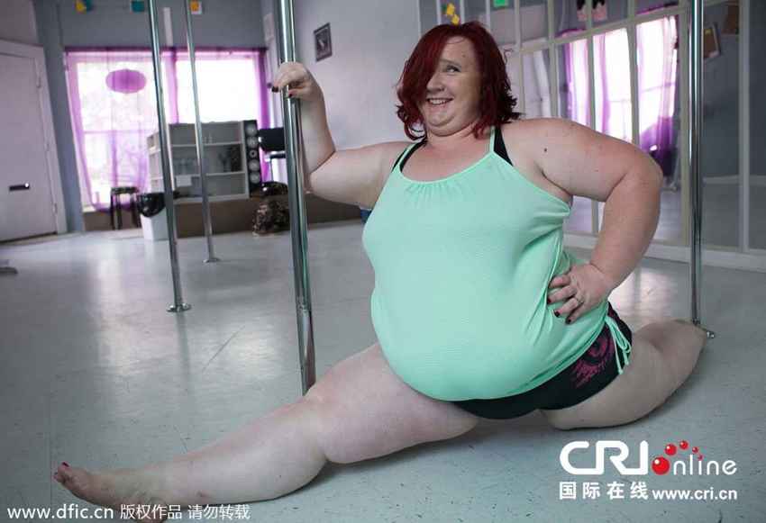LuAyne Brown, la bailarina más gorda de ‘pole dance’ 1