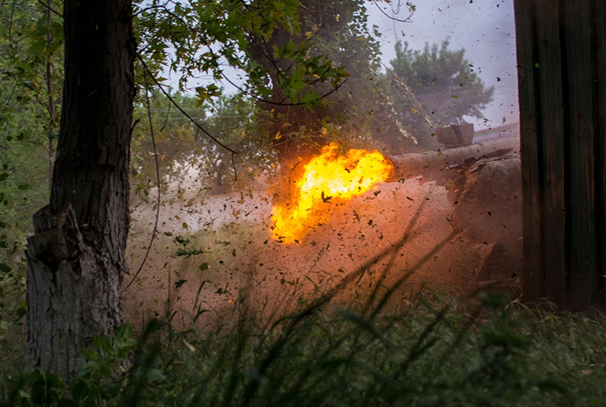 El dolor de la guerra: revelan obras fotográficas de un periodista ruso desaparecido en Ucrania2