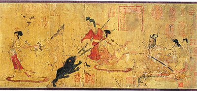 Enciclopedia de la cultura china: Admoniciones de las Institutrices de la Corte 《女史箴图》2