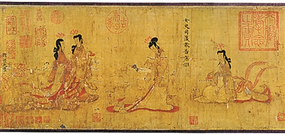 Enciclopedia de la cultura china: Admoniciones de las Institutrices de la Corte 《女史箴图》3