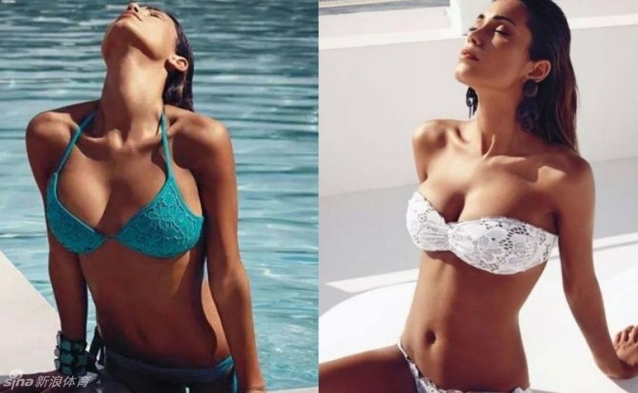 Cuerpo seductivo de Federica Nagri, novia de Alessandro Matri 1