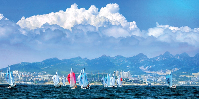 Bellas vistas del Centro de Vela Internacional de Qingdao2