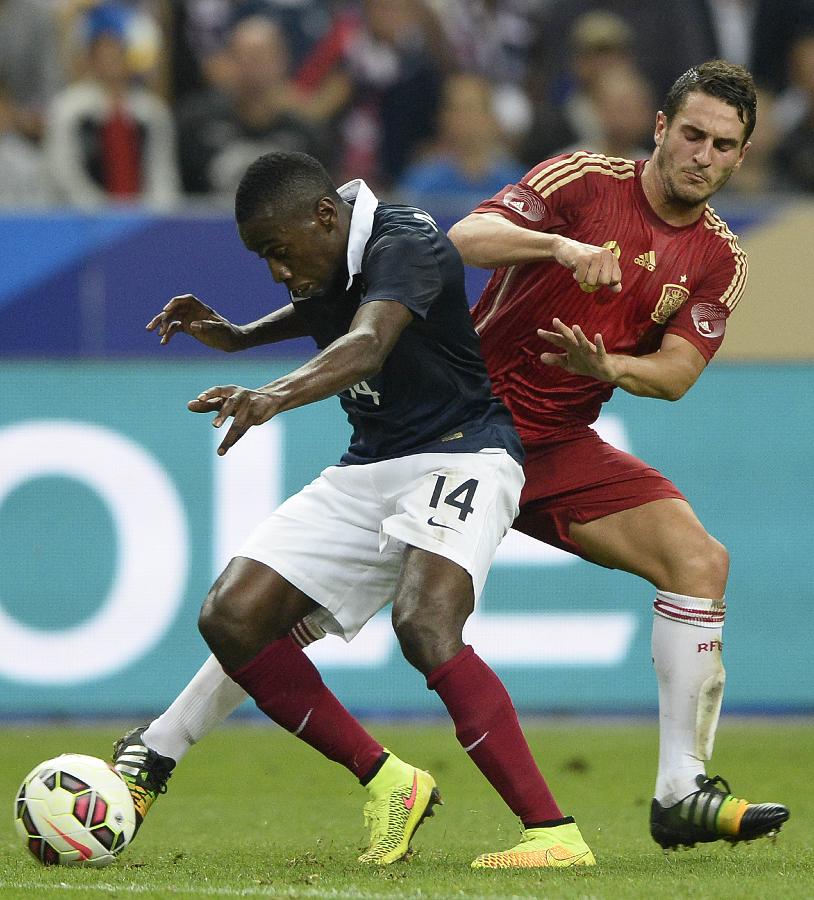 Fútbol: España cae 1-0 ante Francia en partido amistoso en París 1