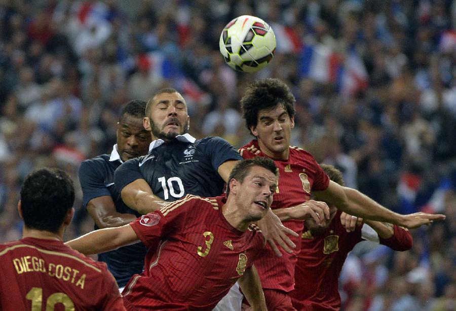 Fútbol: España cae 1-0 ante Francia en partido amistoso en París 3