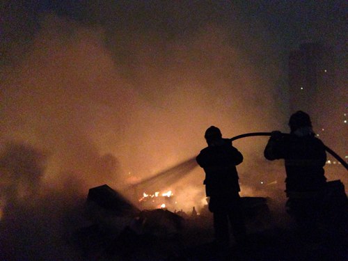 Incendio destruye 600 casas en favela de Sao Paulo 1