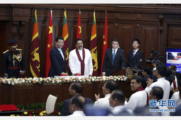 Presidentes de China y Sri Lanka acuerdan profundizar asociación estratégica de cooperación 3