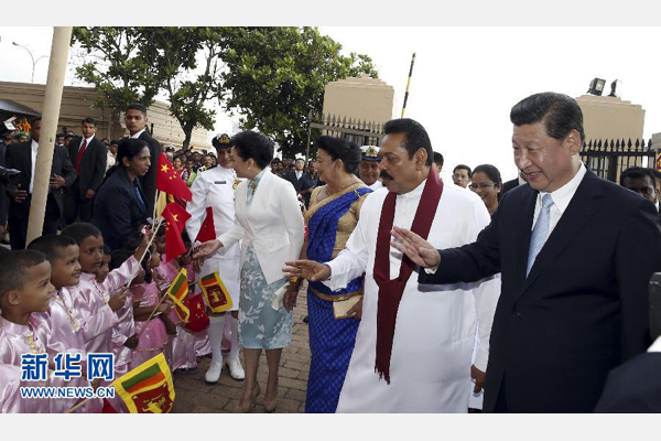 Presidentes de China y Sri Lanka acuerdan profundizar asociación estratégica de cooperación 4