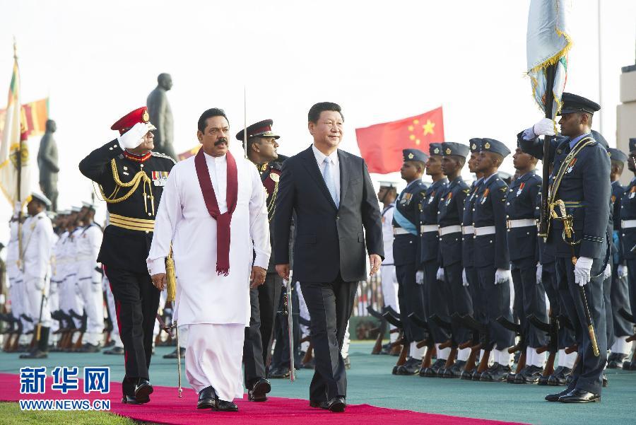 Presidentes de China y Sri Lanka acuerdan profundizar asociación estratégica de cooperación 7