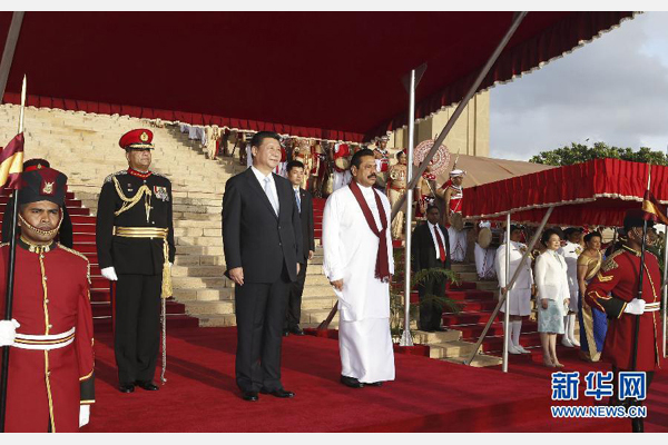 Presidentes de China y Sri Lanka acuerdan profundizar asociación estratégica de cooperación 9