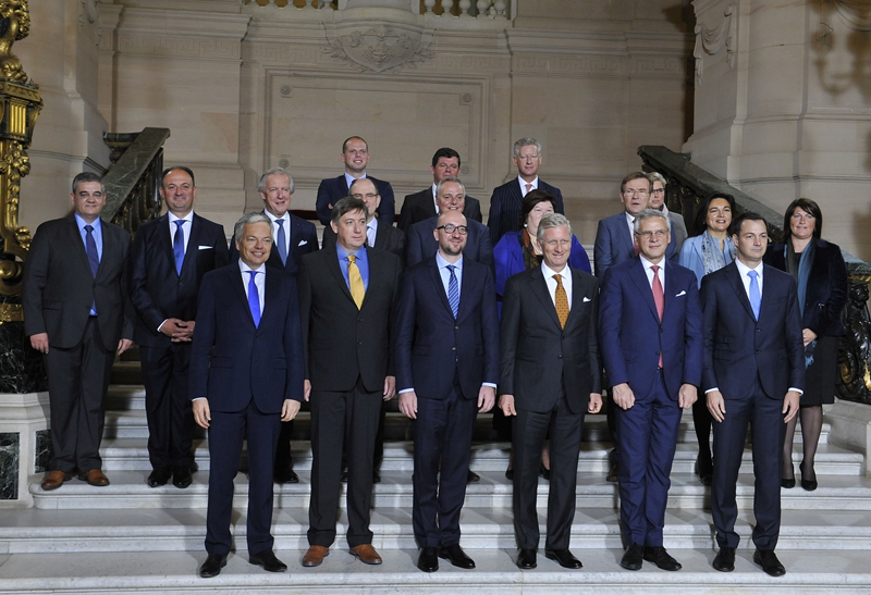 Toma posesión nuevo gobierno en Bélgica