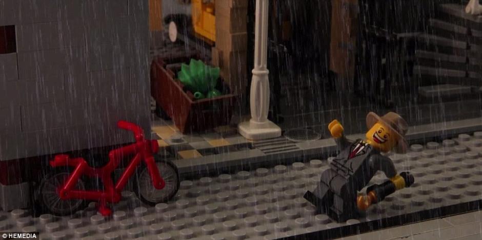 Cinéfilo recrea escenas de película con sus juguetes de Lego 2