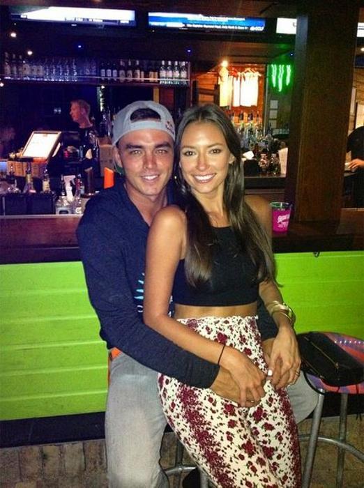 rickie fowler y su novia